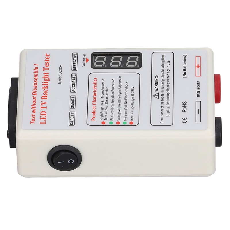 LED Light Tester Free Screen Removal Soft Start Portable TV