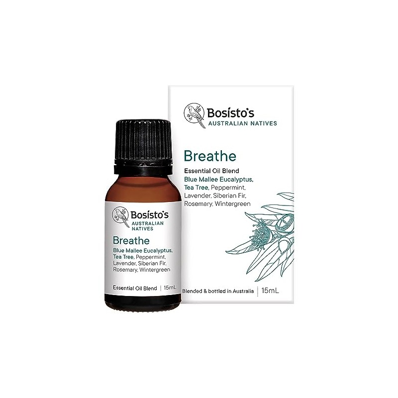 Bosisto's Blend Breathe Essential Oil 15 ml
