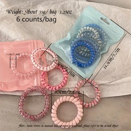 Solid Color Hair Tie, 30pcs/set High Elasticity Hair Tie, Heatless Styling Tools for Women & Girls, Minimalist Headwear Suitable for Thick Hair