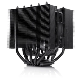 Noctua NH-D12L chromax.Black, Low-Height Dual-Tower CPU Cooler (120mm, Black)