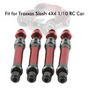 4Pcs CVD Front Rear Drive Shaft Metal Transmission Axle for