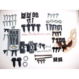 FBODY STORE 1970 - 1981 TRANS AM FIREBIRD - COMPLETE DASH MOUNTING SCREW & FASTENER KIT  #1