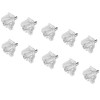 Gedotec Glass Shelf Support Plastic | H10347 | Pack of