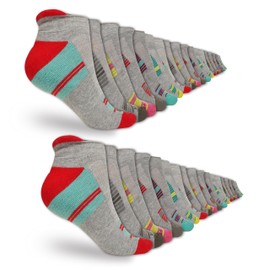 Compression Ankle Socks for Men & Women, Multi-Packs, Athletic Cushioned Socks, Hiking, Running & Daily Wear, Size 7-10.