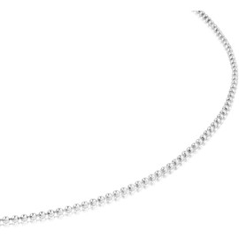 TOUS Gargantilla de Plata de Primera Ley para Mujer, Clásica, Colección Chain