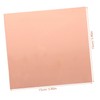 CHILDWEET 1sheet Portable Copper Sheet for Jewelry Making Thick Metal