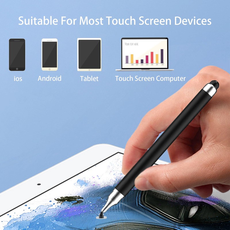 2 in 1 Stylus Pens for Touch Screens,4 Pack High
