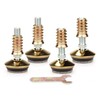 HOTTARGET Swivel Furniture Levelers - Adjustable Leveling Legs for Tables