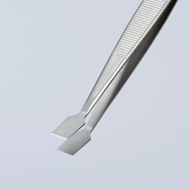 Stainless Gripping Tweezers 30Angled Blunt Tips