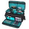LoDrid Large Cable File Bag with Inside Padded Bottom and