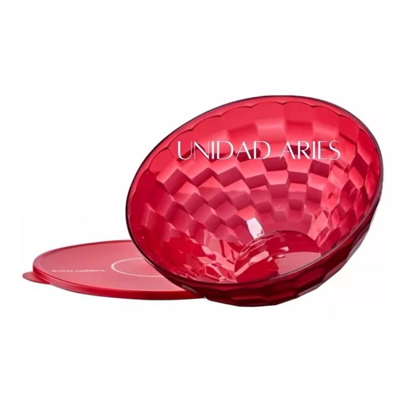 Tupperware Tazón Prisma De Lujo Apariencia Cristal 2l Tupperware