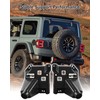 TIKSCIENCE Rear Taillight Brackets Fit for Jeep Wrangler JL 2018
