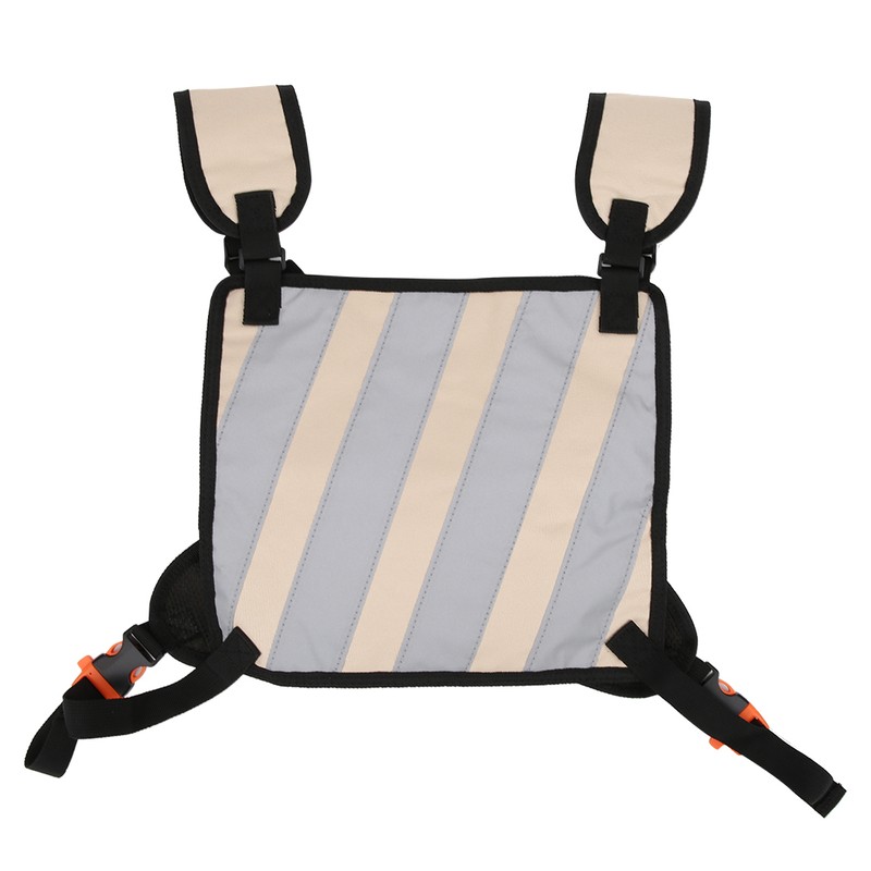 Outdoor Multifunction Tactics Chest Bag Nylon Khaki Leisure Sports Fitness