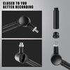 ieron Microphone Extension Pole, 2 x Microphone Stands, 5/8 Extension