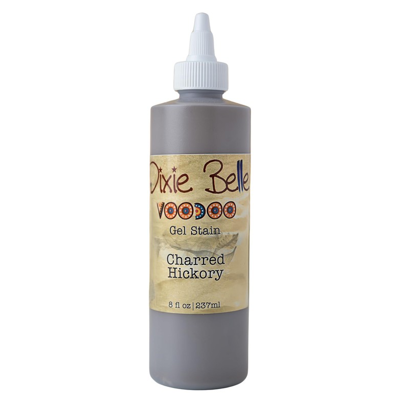 Dixie Belle Voodoo Gel Stain - Charred Hickory (8oz) -