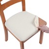 smiry Stretch Chair Seat Covers for Dining Room, Jacquard Dining