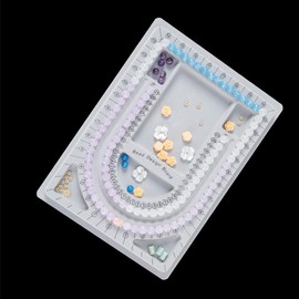 Kadimendium Bead Design Board Bracelet Design Board Bead Tray Jewelry Necklace Beading BeadSmith Design Board