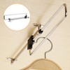 Extendable Clothes Rail, Stainless Steel Wardrobe Rail, Clothes Rail, Adjustable