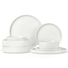 Herogo 8 Piece Dinnerware Sets with Pasta Bowls for 2,