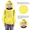 Beekeeping Tools Professional Beekeeping Protective Jacket Beekeeper Veil Suit SmockYellow