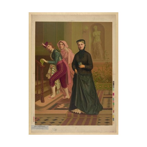HistoricalFindings Photo: Ash Wednesday,c 1878,First Day of Lent in Western