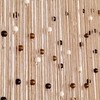 BECHAEO Macrame Beaded Curtain Boho Handmade Cotton Door String Curtain