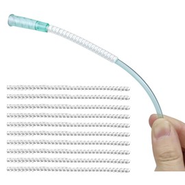 10 Pack Oxygen Tube Support Crimp Straightener for Portable Oxygen Concentrator, Oxygen Tank, Oxygen Hose, Nasal Cannula, Oxygen Tubing Accessories, Keep Oxygen Hose from Kinking