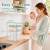 Heliospark Baby Bottle Storage Organizer for Countertop