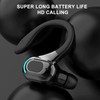 Single-Ear Bluetooth Headset, Wireless Waterproof IPX4 Earbuds, Support Calls, Wake-up