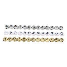 Russian Alphabet Beads, Gifts 601 Pieces Alphabet Beads for Necklaces Bracelets