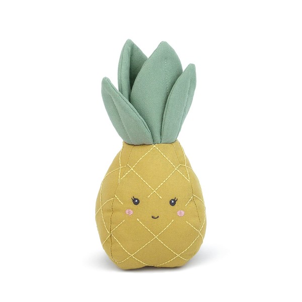 MON AMI Pineapple Plush Toy, Soft & Premium Stuffed Toys for Nursery & Decor, Perfect for Gifting, 10.5”