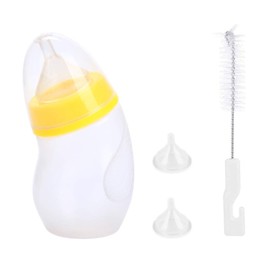 SILVERWING Pet Feeding Bottle, Nurser Bottle for Baby Small Cats Dogs, Professional Feeding Nipple Bottle for Kitten Puppy Small Animals-180ML, Random Color