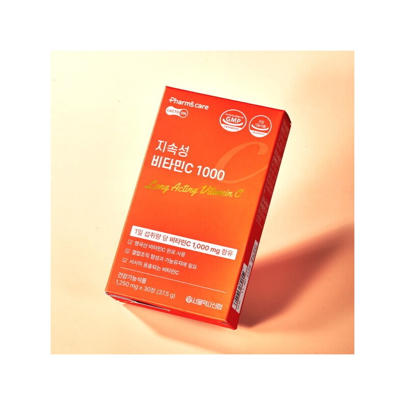 서울약사신협(백) (락토온)지속성비타민C 1000mg30정 3박스 Seoul Pharmacists Cooperative (White) (Lactoon) Sustained