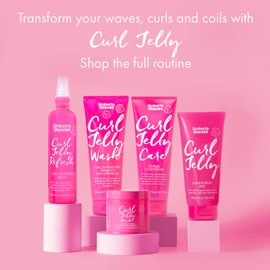 Umberto Giannini Umberto Giannini Curl Jelly Scrunching Jelly 7 fl Oz - Frizz Solution Defining Hair Gel for 2a-4c Curly, Wavy, Coily Hair - Vegan & Cruelty-Free