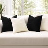 OTOSTAR Set of 4 Decorative Throw Pillow Covers 18x18 Inch