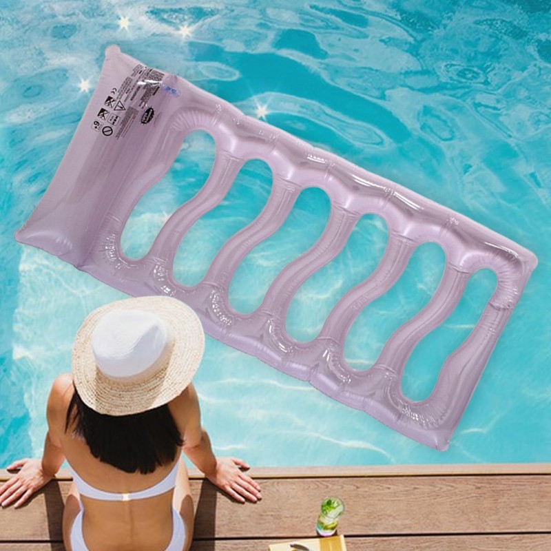 Pool Floats - Inflating Water Lounger | Foldable Portable Pool