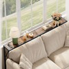 Gewudraw Console Table with Oulets and USB Ports, 55.1" Sofa