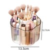 Glorlliant Makeup Brush Holder, 360° Rotating Makeup Organiser Storage 5