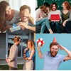 3 PCS Shocking Gums for Amazing Funny Gag Prank Realistic