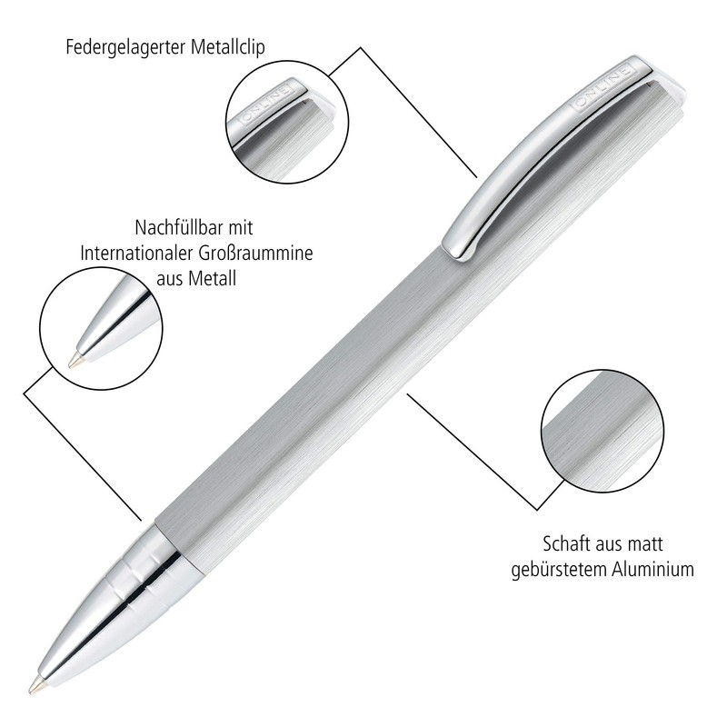 ONLINE Kugelschreiber Vision Lilac I Drehkugelschreiber mit Standard Großraummine in