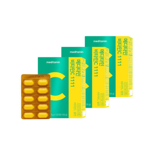 Meditamine Vitamin C 1111 Double Antioxidant Selenium / 메디타민 비타민C