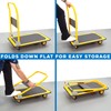 Mount-It! Folding Hand Truck Dolly Platform Truck, 330 lb Heavy