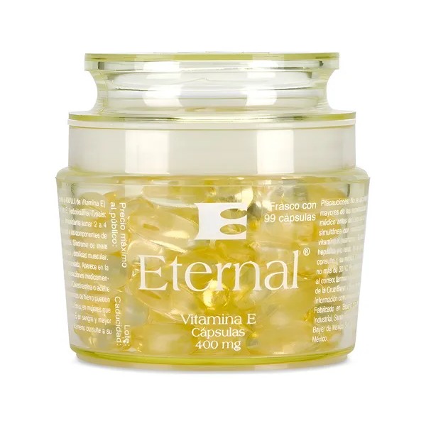 Eternal Vitamina E 400mg Capsulas C/99 N/a