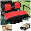 10L0L Universal Golf Cart Rear Seat Cover Dress UP Older