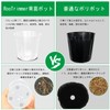 RooTrimmer 3.3" Transparent Seedling Pot Plat Pot, Set of 20,