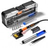 Soldering Iron Kit, 90 W LCD Digital Soldering Gun, 12-in-1