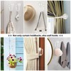 KAMANINA - Retenedores decorativos para cortinas, acabados de textura neta,