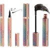 Set De Máscara De Pestañas Con Fibras De Seda 4D,