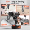 Cordless Drill Set, VIWKO 20V Power Drill with Power Pack