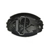 LKMY 3D Skull And Sword Belt Buckle,Outdoor Tactical Danger Skull